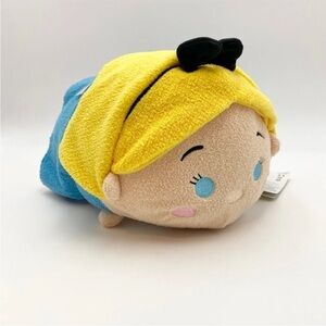 Disney Store Tsum Tsum Alice in Wonderland Medium 12" Plush Stuffed Doll w/ Tag